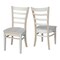 International Concepts Set of 2 Emily Side Chairs, Unfinished C-617P - alternate 1